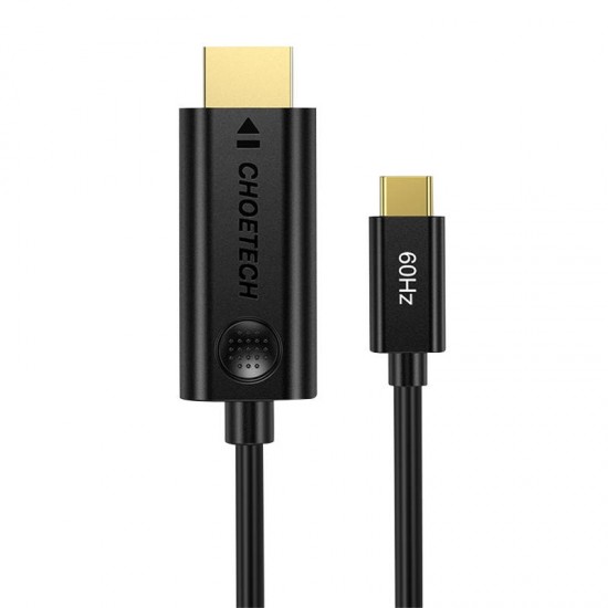 Choetech USB-C uz HDMI kabelis Choetech CH0019, 1.8m (melns)