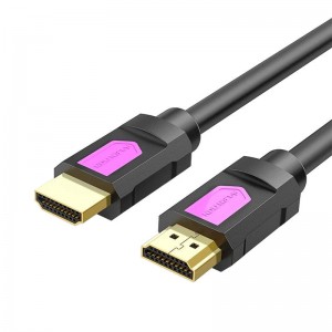 Lention HDMI 4K High-Speed to HDMI cable, 0.5m (black)