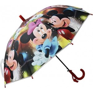 Riff Bērnu lietussargs ar Mickey Mouse zīmējumiem (diam. 75cm) Red