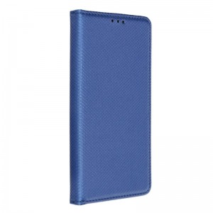 Takeme Чехол-книжка с магнетической фиксацией без клипсы Xiaomi Redmi Note 11 / Note 11S Синий