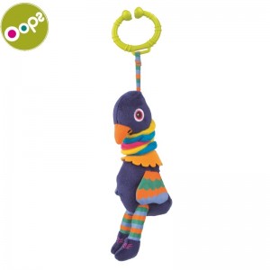 Oops Peacock Вибрирующая развивающая игрушка для детей от 3м+ (36x8x12см) Цветная 11014.14