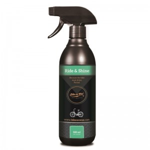 Bikeonwax Едь и блести - Универсальный отчиститель Полировка и Сркдсво ухода для деталей из пластика 500ml Spray Бутылка
