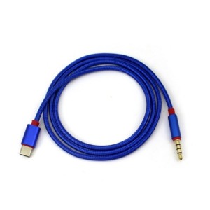 KIN KY-126 Аудио кабель Aux 3.5mm на Type-C Blue