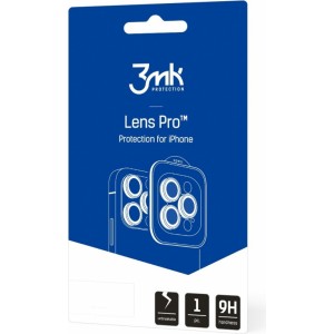 3MK Защитное стекло для камеры на Apple iPhone 15 Pro Black