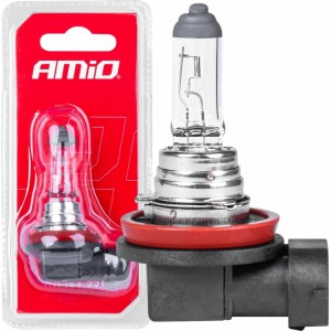Amio Halogen bulb H11 12V 55W 1pc blister