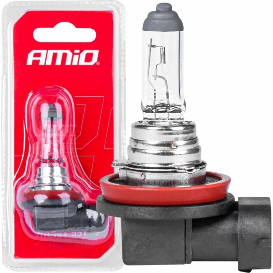 Amio Halogen bulb H11 12V 55W 1pc blister