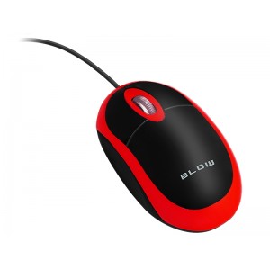PRL Mysz optyczna BLOW MP-20 USB czerwona