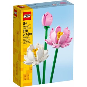 Lego 40647 Lotus Flowers Konstruktors