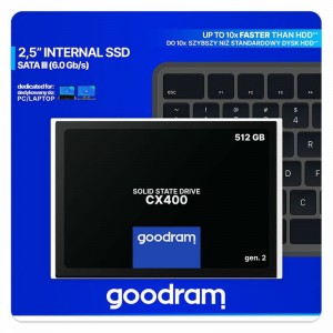 Goodram SSD CX400-G2 512GB 2,5