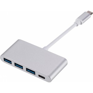 Roger AD15641 USB-C Hubs - Sadalītājs 3 x USB 3.0 / USB-C Uzlāde