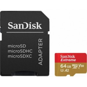 Sandisk Extreme PLUS microSDXC 64GB Atmiņas karte