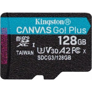 Kingston Canvas Go Plus MicroSDXC Atmiņas karte 128GB