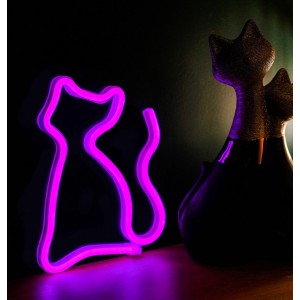 Forever Light FLNEO4 CAT Neon LED Dekorācija