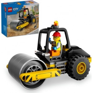 Lego 60401 Construction Steamroller Konstruktors