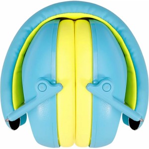 4Kom.pl Anti-noise ear muffs for children 3 noise-dampening headphones for the plane Blue protectors