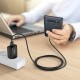 Choetech quick charger Quick Charge 3.0 18W 3A + USB cable - USB Type C 1m black (Q5003) (universal)