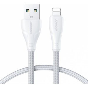 Joyroom cable USB - Lightning 2.4A Surpass Series 1.2 m white (S-UL012A11) (universal)