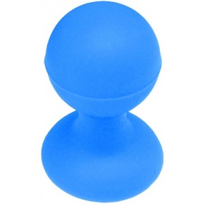 Hurtel Phone holder with a round head - blue (universal)