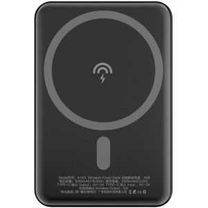 Dudao wireless powerbank MagSafe 5000mAh black (K14S) (universal)