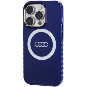 Audi IML Big Logo MagSafe case for iPhone 14 Pro - blue (universal)