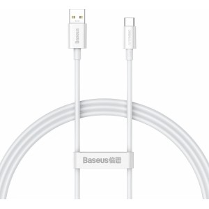 Baseus Superior Series SUPERVOOC USB-A to USB-C 65W 1m cable white (universal)