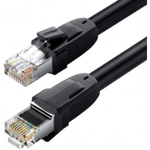 Ugreen cable internet network cable Ethernet patchcord RJ45 Cat 8 T568B 2m black (70329) (universal)