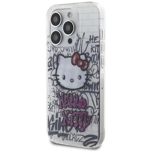 Hello Kitty IML Kitty On Bricks Graffiti case for iPhone 13 Pro Max - white (universal)