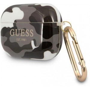 Guess GUAPUCAMG AirPods Pro cover black/black Camo Collection (universal)