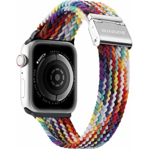 Dux Ducis Strap (Mixture II Version) strap Apple Watch Ultra, SE, 9, 8, 7, 6, 5, 4, 3, 2, 1 (49, 45, 44, 42 mm) braided band bracelet rainbow (universal)