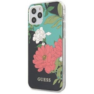 Guess GUHCP12LIMLFL01 iPhone 12 Pro Max 6.7" black/black N°1 Flower Collection (universal)