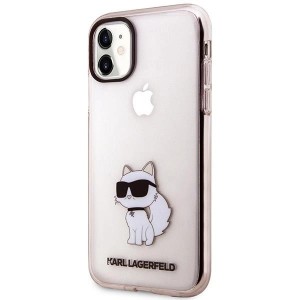 Karl Lagerfeld KLHCN61HNCHTCP iPhone 11 / Xr 6.1" pink/pink hardcase Ikonik Choupette (universal)