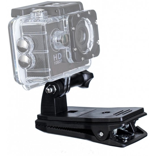 Hurtel Holder with clip for mounting for GoPro (universal)