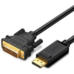 Ugreen cable DisplayPort - DVI cable 2m black (DP103) (universal)