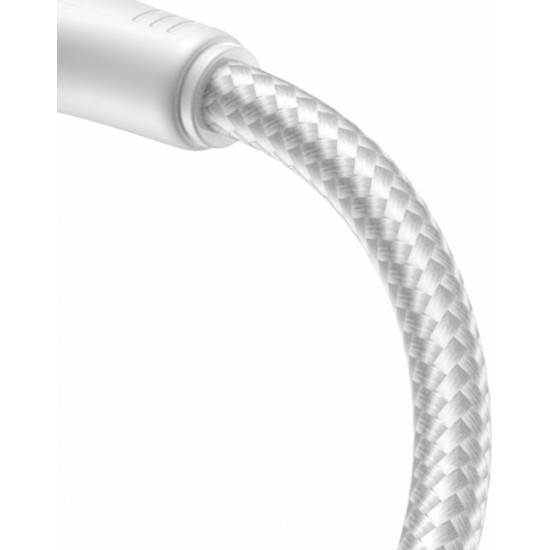 Joyroom cable USB - Lightning 2.4A Surpass Series 1.2 m white (S-UL012A11) (universal)