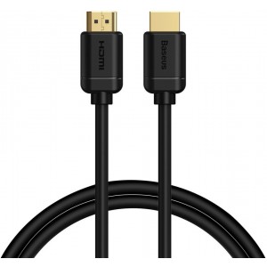 Baseus cable HDMI 2.0 cable 4K 60 Hz 3D HDR 18 Gbps 1 m black (CAKGQ-A01) (universal)