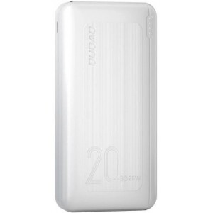 Dudao powerbank 20000 mAh Power Delivery 20 W Quick Charge 3.0 2x USB / USB Type C white (K12PQ + white) (universal)
