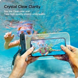 Spigen A601 UNIVERSAL WATERPROOF CASE 2-PACK CRYSTAL CLEAR (universal)