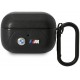 BMW BMAP22PVTK AirPods Pro cover black/black Leather Curved Line (universal)