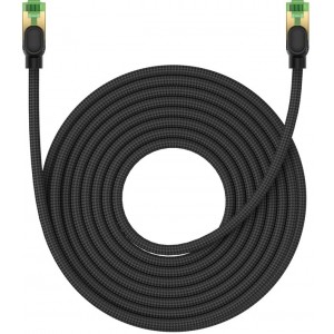 Baseus fast network cable RJ-45 cat.8 40Gbps 10m braided - black (universal)