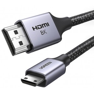 Ugreen Mini HDMI cable - HDMI Ugreen HD163 8K 2m - gray (universal)