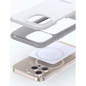 Choetech MFM Anti-drop case Made For MagSafe for iPhone 13 Pro white (PC0113-MFM-WH) (universal)