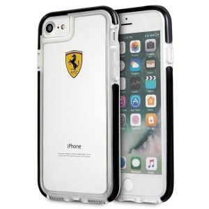 Ferrari Hardcase FEGLHCP7BK iPhone 7/8 SE 2020 / SE 2022 Shockproof transparent black (universal)