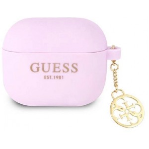 Guess GUA3LSC4EU AirPods 3 cover purple/purple Charm 4G Collection (universal)