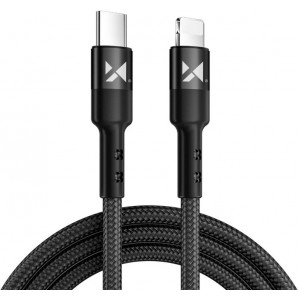 Wozinsky cable USB Type C - Lightning Power Delivery 18W 2m black (WUC-PD-CL2B) (universal)