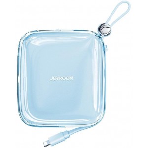 Joyroom powerbank 10000mAh Jelly Series 22.5W with built-in Lightning cable blue (JR-L003) (universal)
