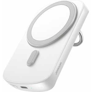 Joyroom inductive power bank 6000mAh with ring and stand up to 20W white (JR-W030) (universal)