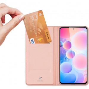 Dux Ducis Skin Pro Bookcase type case for Xiaomi Redmi K40 Pro+ / K40 Pro / K40 / Poco F3 pink (universal)