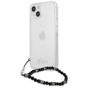 Guess GUHCP13SKPSBK iPhone 13 mini 5.4" Transparent hardcase Black Pearl (universal)