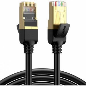 Ugreen NW107 RJ45/Cat 7 STP network cable 5m - black (universal)