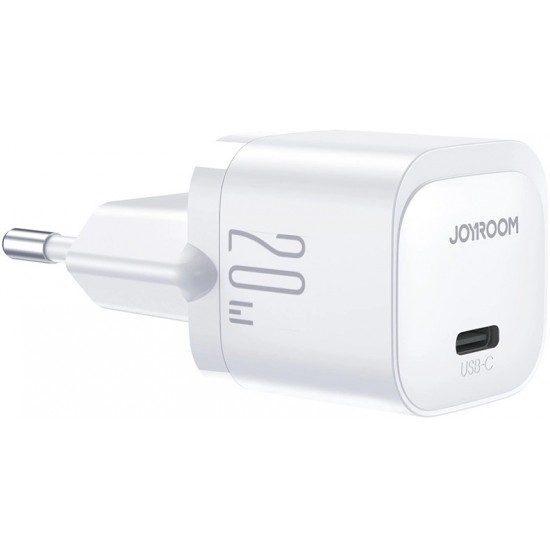 Joyroom Mini charger USB C 20W PD Joyroom JR-TCF02 - White (universal)
